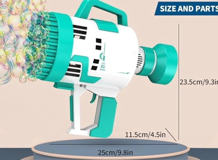 Automatic Rocket Bubble Gun