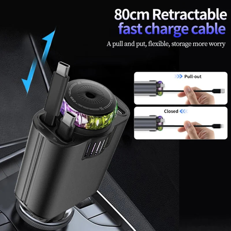 5-in-1 Fast Car Charger