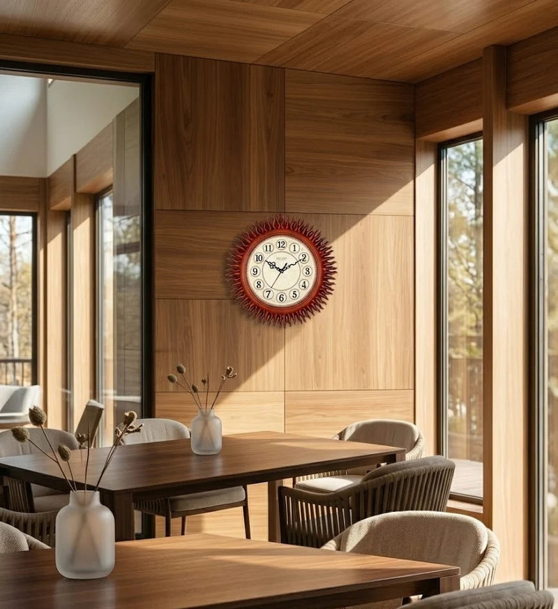 Vintage Double-Sided Wall Clock