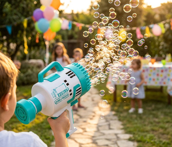 Automatic Rocket Bubble Gun