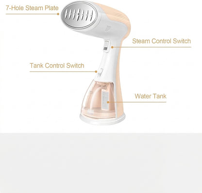 Handheld Garment Steamer – Portable Wrinkle Remover