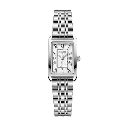 Luxury Classic Women's Watch Japan Mov't Lady Hours Fine Fashion Stainless Steel Bracelet Clock Girl's Cute Gift Julius Box