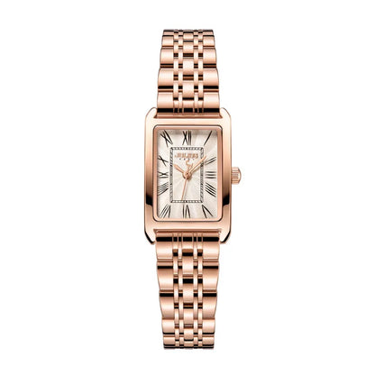 Luxury Classic Women's Watch Japan Mov't Lady Hours Fine Fashion Stainless Steel Bracelet Clock Girl's Cute Gift Julius Box