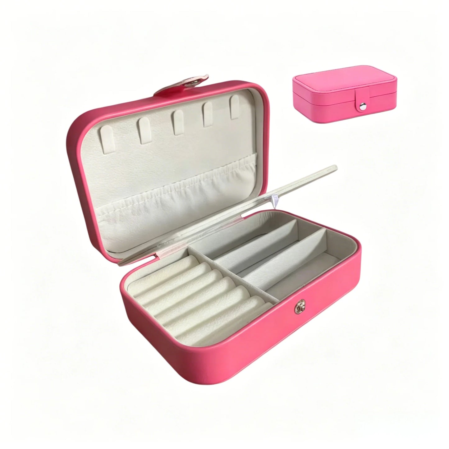 Leather Jewelry Box Organizer Jewelry Display Jewelry Boxes and Packaging Ring Box Suitable for Earrings and Rings