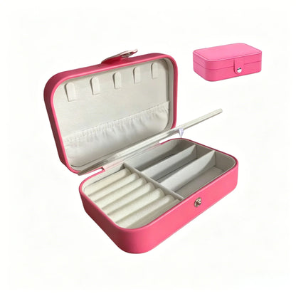Leather Jewelry Box Organizer Jewelry Display Jewelry Boxes and Packaging Ring Box Suitable for Earrings and Rings