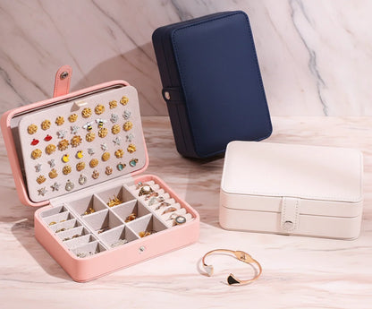 Leather Jewelry Box Organizer Jewelry Display Jewelry Boxes and Packaging Ring Box Suitable for Earrings and Rings