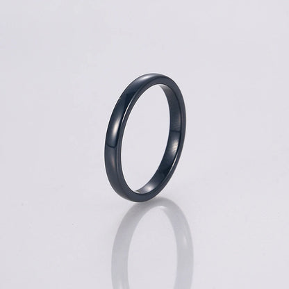 New Style Colorful 3mm Ceramic Ring For Women Couples Bands Modern Space Ceramic Wedding Rings Minimalist Unisex Jewelry Gifts