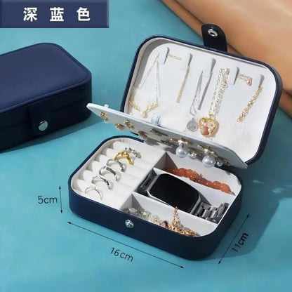 Leather Jewelry Box Organizer Jewelry Display Jewelry Boxes and Packaging Ring Box Suitable for Earrings and Rings