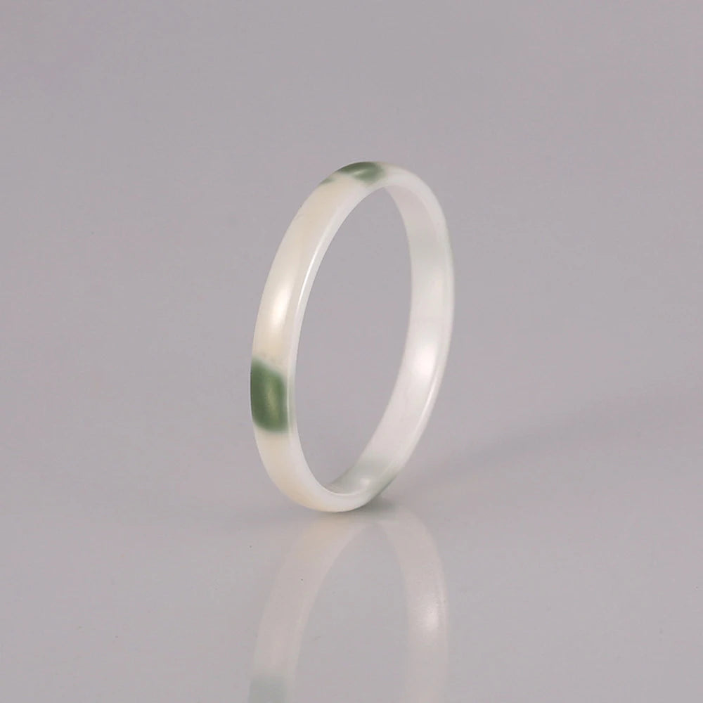 New Style Colorful 3mm Ceramic Ring For Women Couples Bands Modern Space Ceramic Wedding Rings Minimalist Unisex Jewelry Gifts