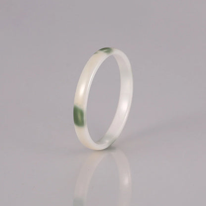 New Style Colorful 3mm Ceramic Ring For Women Couples Bands Modern Space Ceramic Wedding Rings Minimalist Unisex Jewelry Gifts
