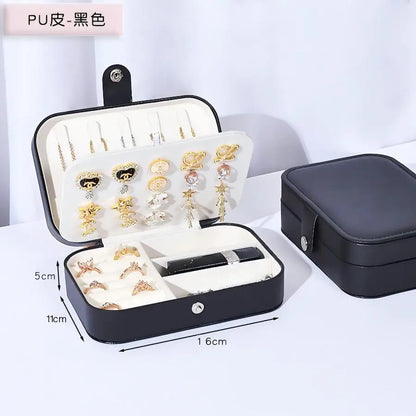 Leather Jewelry Box Organizer Jewelry Display Jewelry Boxes and Packaging Ring Box Suitable for Earrings and Rings