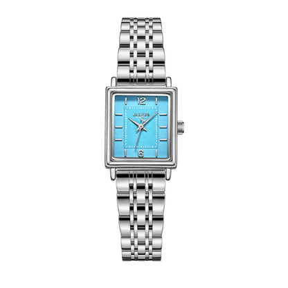 Luxury Classic Women's Watch Japan Mov't Lady Hours Fine Fashion Stainless Steel Bracelet Clock Girl's Cute Gift Julius Box