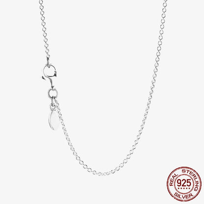 Sterling Silver Pave Heart & Butterfly Necklace Women Jewelry DIY Birthday,Anniversary,Engagement,Wedding Gift plata de ley