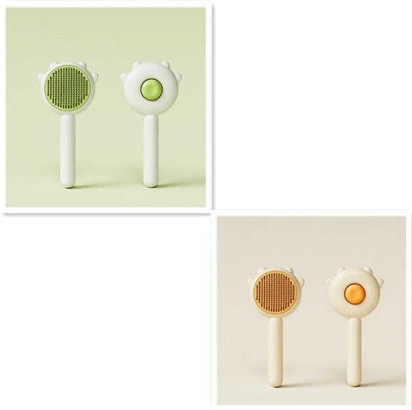 Self-Cleaning Pet Grooming Brush