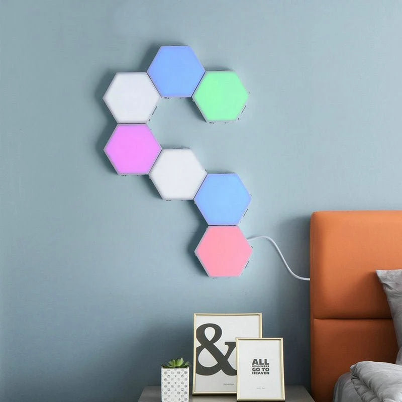 RGB Smart Hexagon Wall Lights