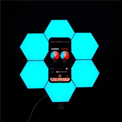 RGB Smart Hexagon Wall Lights
