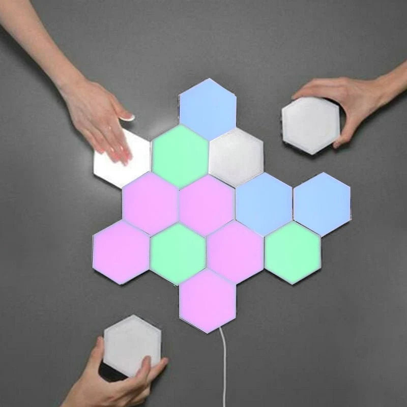 RGB Smart Hexagon Wall Lights