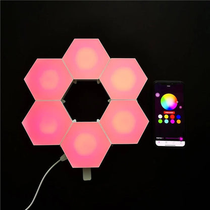 RGB Smart Hexagon Wall Lights