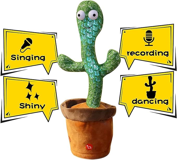 Dancing Talking Cactus Toy