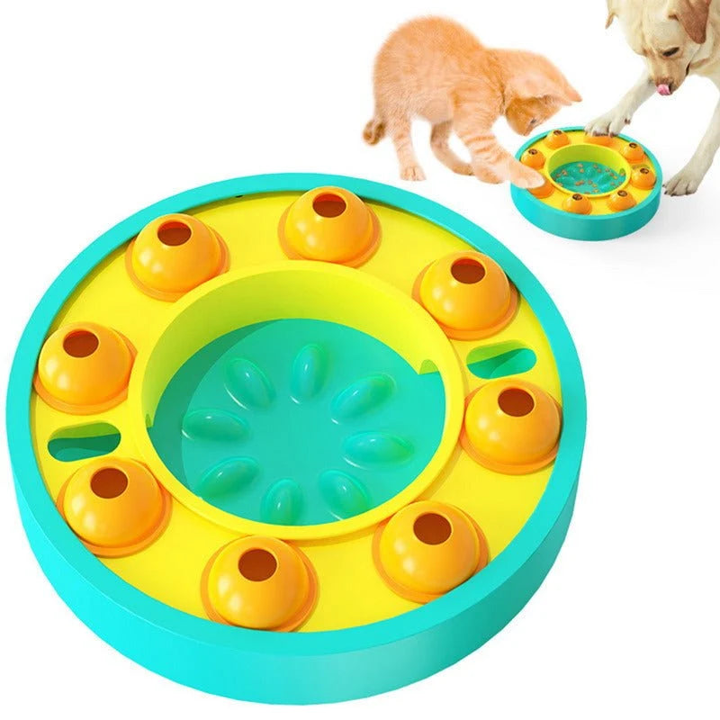 Interactive Dog Puzzle Feeder