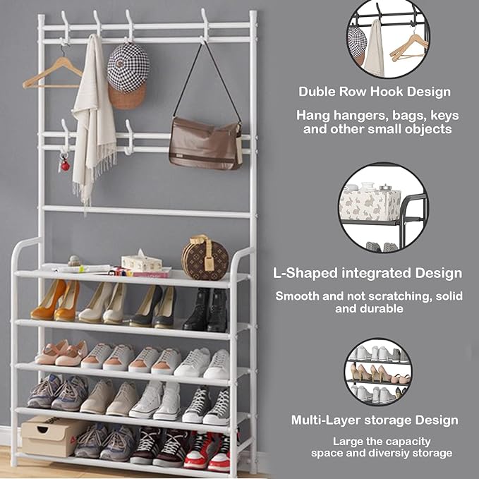 Heavy-Duty Clothes Rack