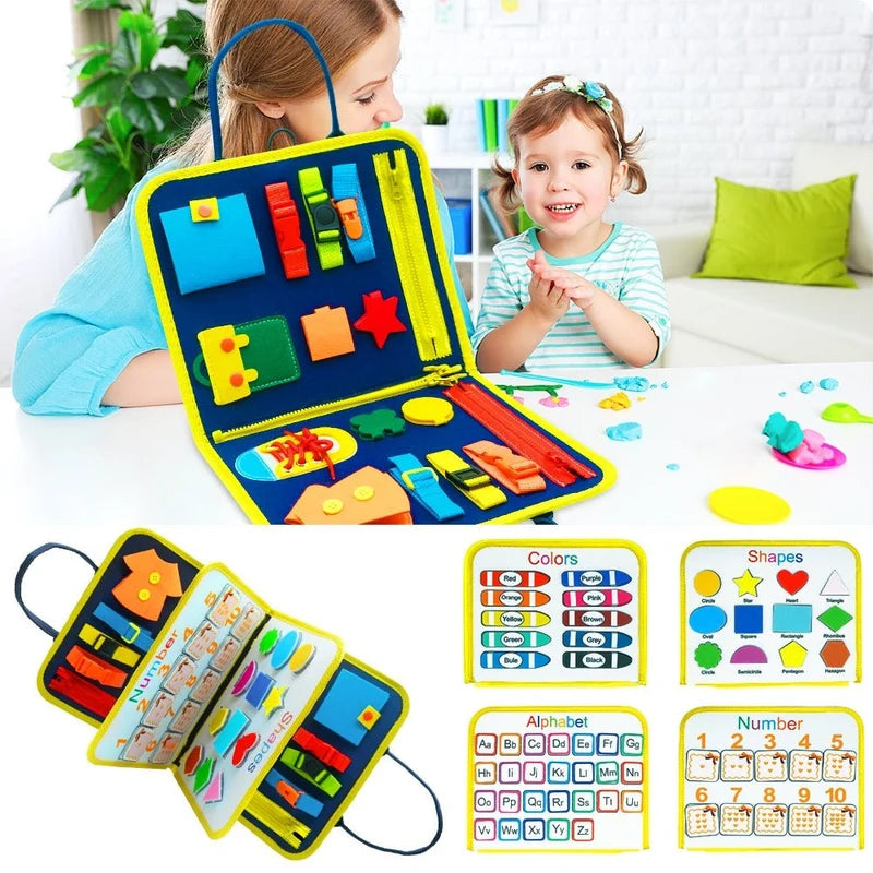 Montessori Busy Board Backpack