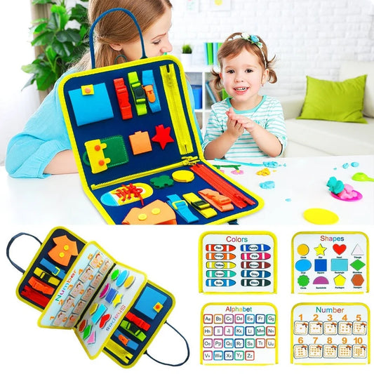 Montessori Busy Board Backpack