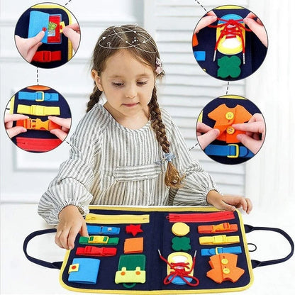 Montessori Busy Board Backpack