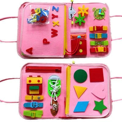 Montessori Busy Board Backpack