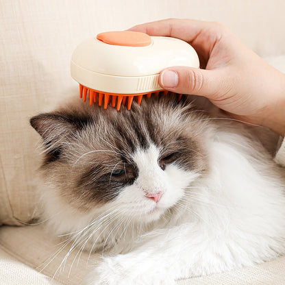 Steam Pet Grooming Brush