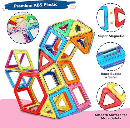 Magnetic Building Blocks Set