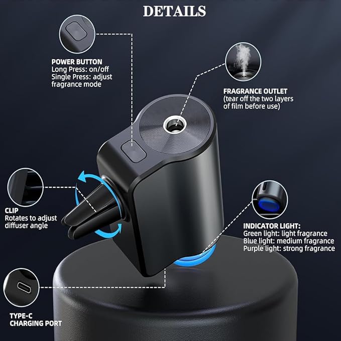 Smart Car Aroma Diffuser